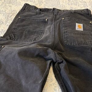 Carhartt Charcoal Work Pants
